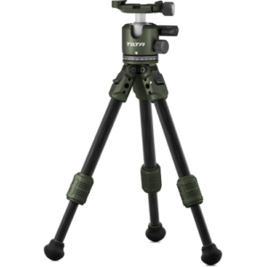 TILTA Tabletop Ball Head with 1-stage Carbon Fiber Legs (3kg) - forest green