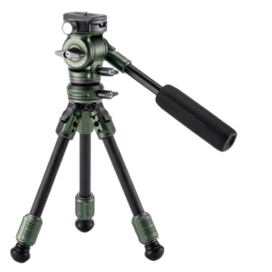TILTA Tabletop Video Fluid Head with 1-stage Carbon Fiber Legs (3kg) - Forest Green