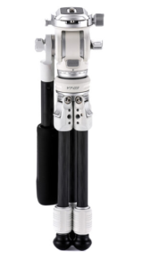 TILTA Tabletop Video Fluid Head with 1-stage Carbon Fiber Legs (3kg) - Snow White