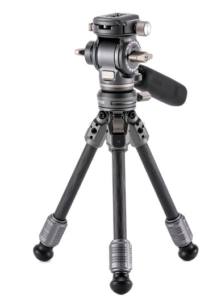 TILTA Tabletop Video Fluid Head with 1-stage Carbon Fiber Legs (3kg) - space gray