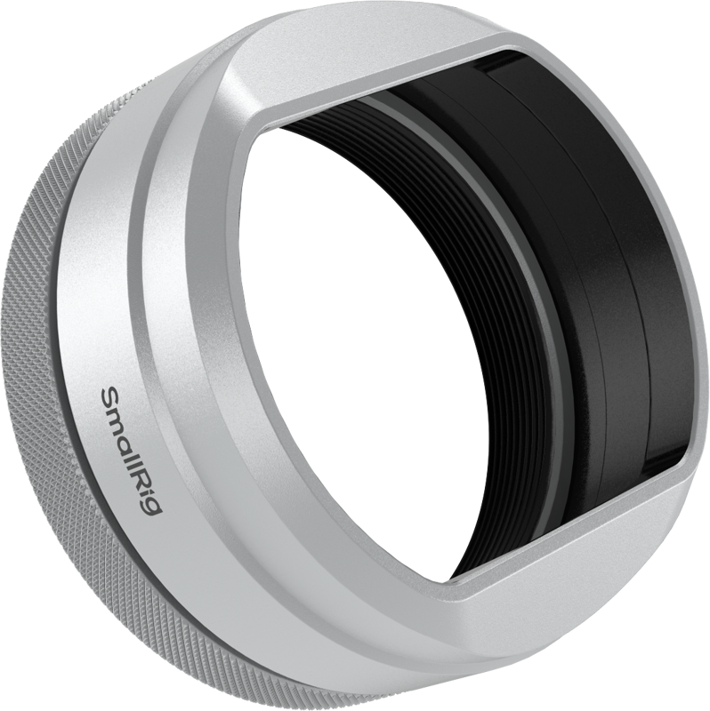 SMALLRIG 5849 Lens Hood for FUJIFILM X100VI / X100V (Silver)