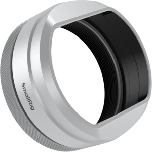 SMALLRIG 5849 Lens Hood for FUJIFILM X100VI / X100V (Silver)