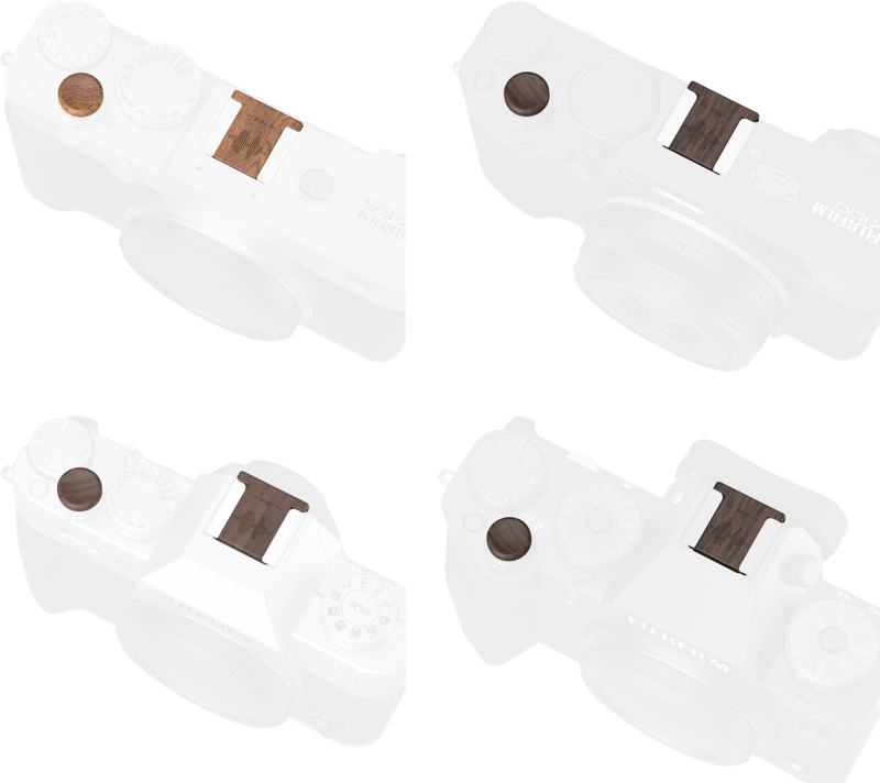 SMALLRIG 6240 Hot Shoe Cover for FUJIFILM Cameras (Ebony)