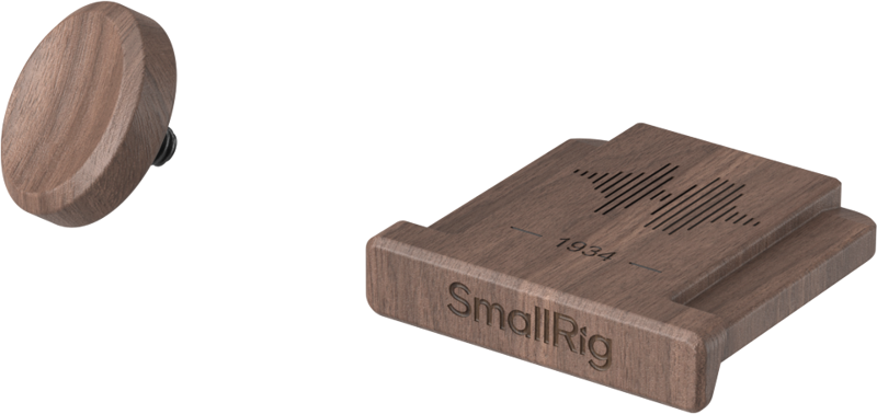 SMALLRIG 6239 Hot Shoe Cover for FUJIFILM Cameras (Walnut)