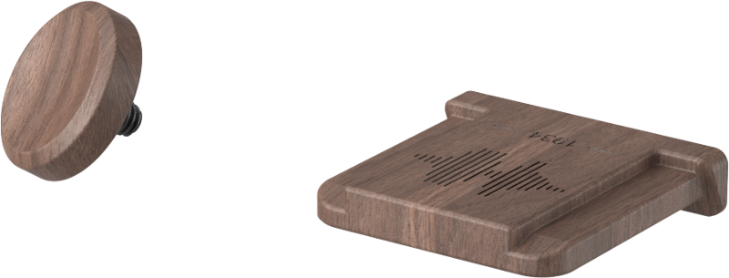 SMALLRIG 6239 Hot Shoe Cover for FUJIFILM Cameras (Walnut)