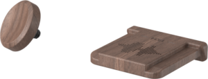 SMALLRIG 6239 Hot Shoe Cover for FUJIFILM Cameras (Walnut)