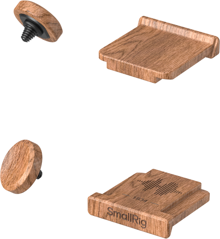 SMALLRIG 6238 Hot Shoe Cover for FUJIFILM Cameras (Rosewood)
