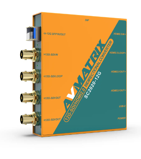 AVMATRIX 12G-SDI/ HDMI 2.0 Bidirectional Converter