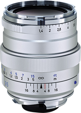 ZEISS Distagon T* 35mm f/1.4 ZM Silver