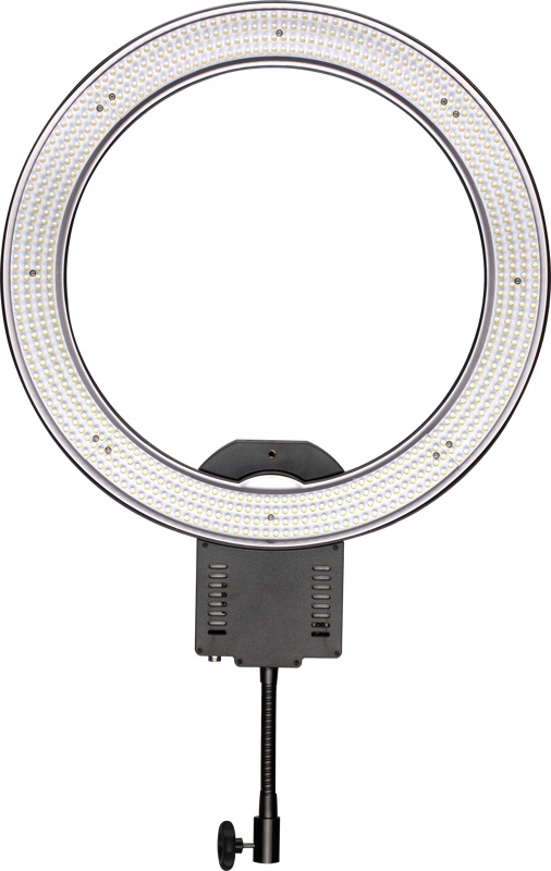 NANLITE Halo19 LED Ring Light with carrying case