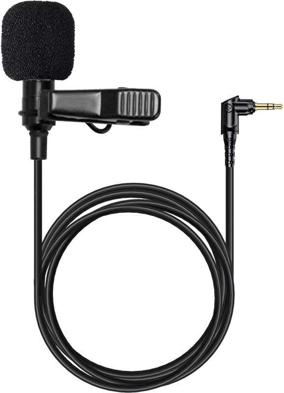HOLLYLAND Omnidirectional Lavalier Microphone (Black 1-Pack) for Lark Max 2