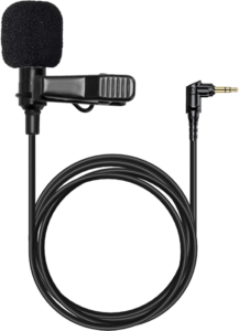 HOLLYLAND Omnidirectional Lavalier Microphone (Black 1-Pack) for Lark Max 2