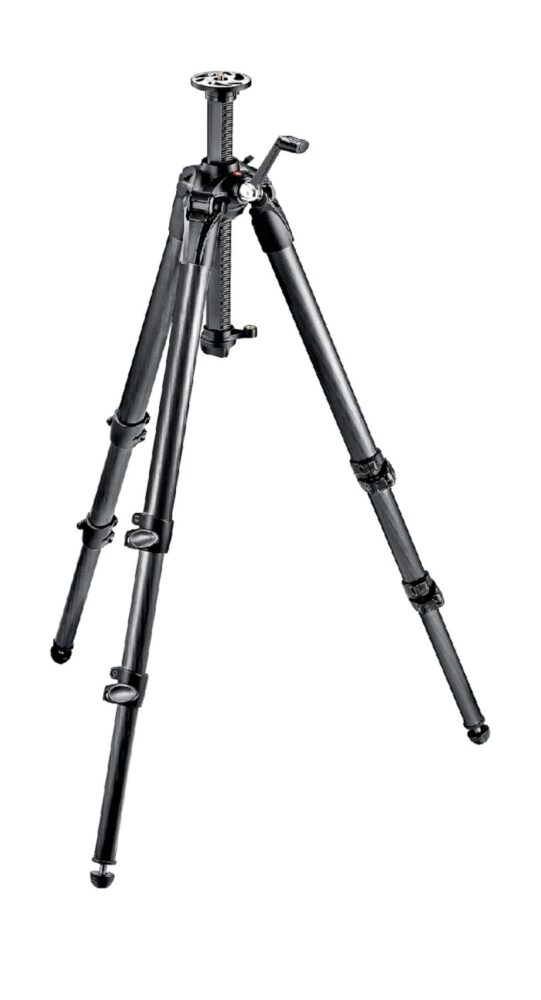 MANFROTTO 057 Carbon Fiber Tripod 3 Sections Geared
