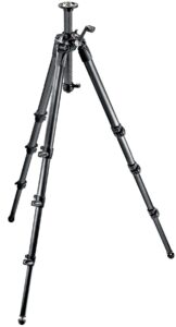 MANFROTTO 057 Carbon Fiber Tripod 4 Sections Geared