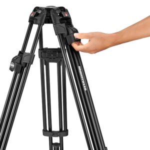 MANFROTTO 504X & Alu Fast Twin Tripod