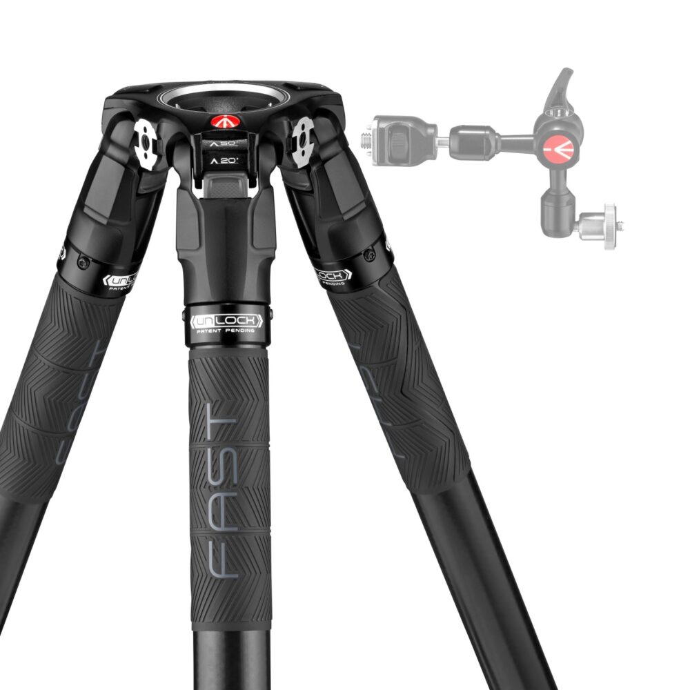MANFROTTO 504X & CF Fast Single Leg Tripod