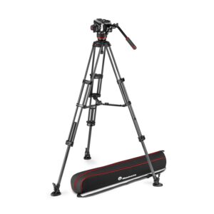 MANFROTTO 504X & CF Twin MS Tripod
