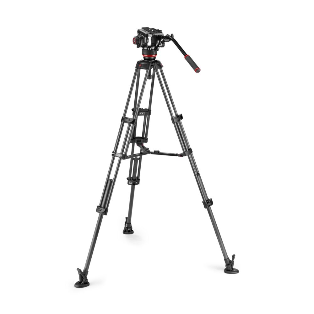 MANFROTTO 504X & CF Twin MS Tripod