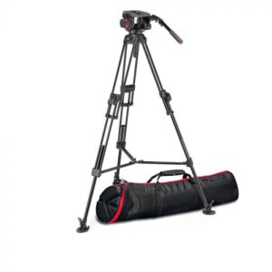 MANFROTTO 509 & Alu Twin Fast 2n1 tripod