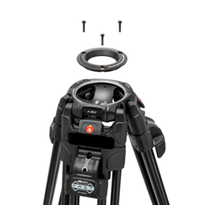 MANFROTTO 509 & Alu Twin Fast 2n1 tripod