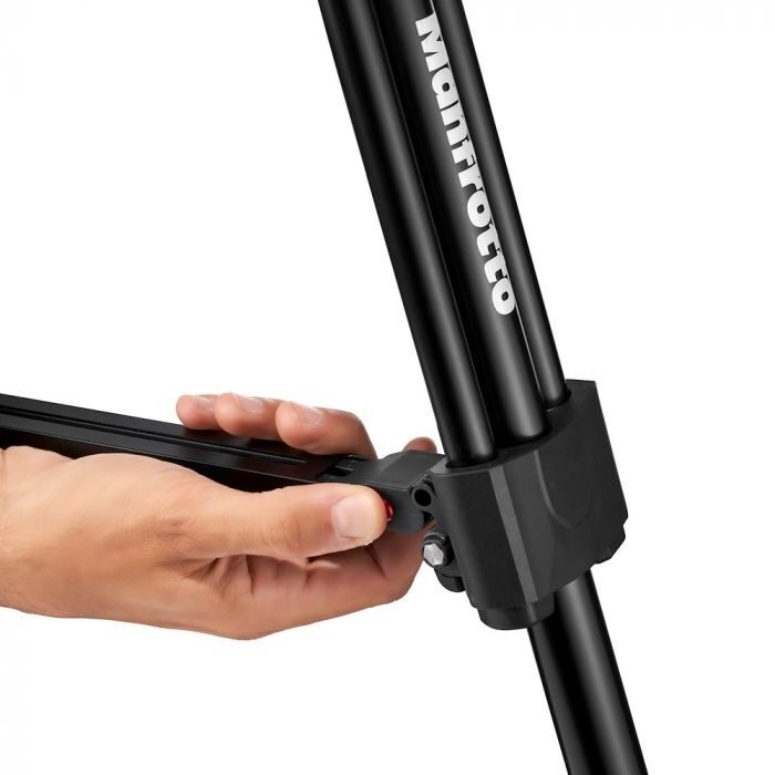 MANFROTTO 509 & Alu Twin Fast 2n1 tripod