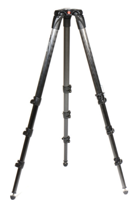 MANFROTTO 509 fluid video head & 536 CF single leg