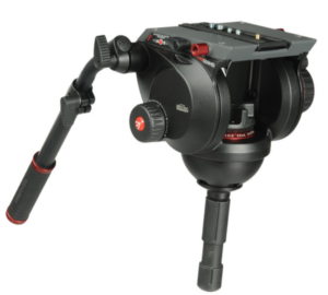 MANFROTTO 509 fluid video head & 545GB alu twin leg tripod