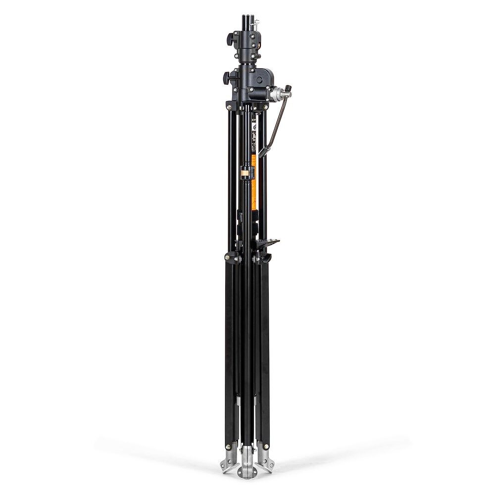 MANFROTTO Black Stainless Steel Super Wind Up Stand