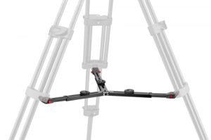 MANFROTTO CF Twin Leg with Middle Spreader Video Tripod 100/75mm Bowl