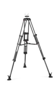 MANFROTTO CF Twin Leg with Middle Spreader Video Tripod 100/75mm Bowl
