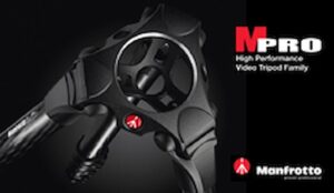 MANFROTTO MPRO Carbon Fibre 3-Stage Video Tripod