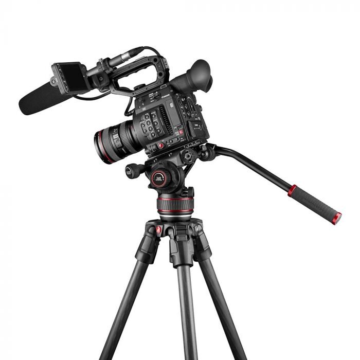 MANFROTTO Nitrotech 608 + 635 Fast Single Leg Carbon