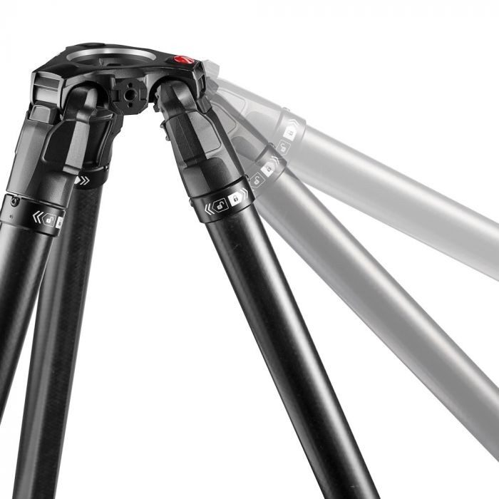 MANFROTTO Nitrotech 608 + 635 Fast Single Leg Carbon