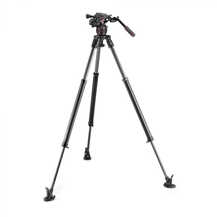 MANFROTTO Nitrotech 608 + 635 Fast Single Leg Carbon