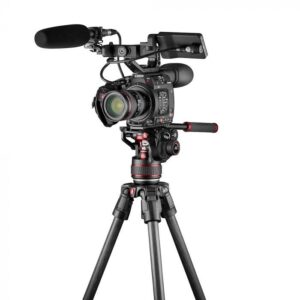 MANFROTTO Nitrotech 608 + 635 Fast Single Leg Carbon
