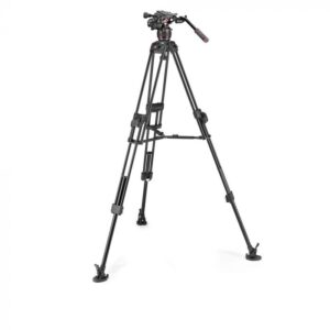 MANFROTTO Nitrotech 608 + 645 Fast Twin Alu Tripod