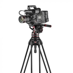 MANFROTTO Nitrotech 608 + 645 Fast Twin Alu Tripod