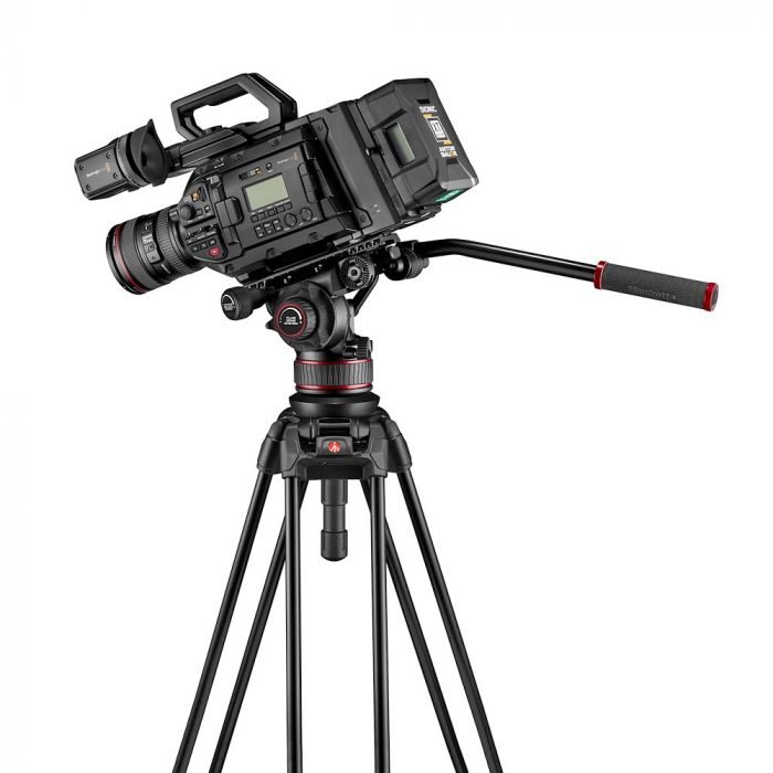 MANFROTTO Nitrotech 608 + 645 Fast Twin Alu Tripod