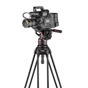 MANFROTTO Nitrotech 608 + 645 Fast Twin Alu Tripod