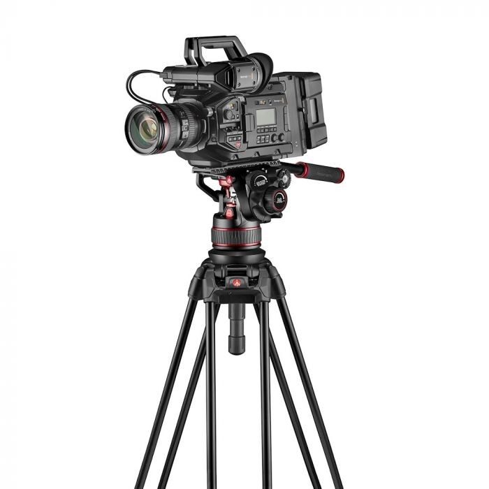 MANFROTTO Nitrotech 608 + 645 Fast Twin Alu Tripod
