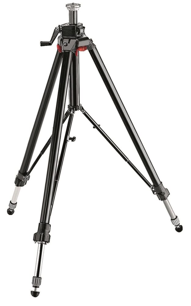 MANFROTTO 058B Triaut Camera Tripod Black