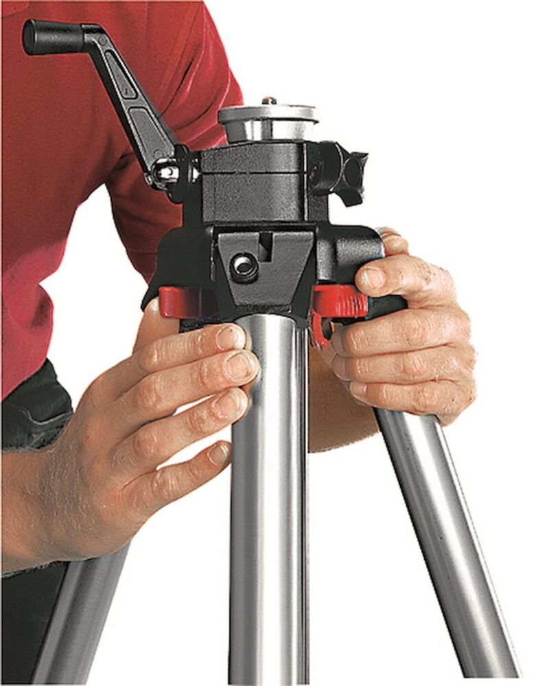 MANFROTTO 058B Triaut Camera Tripod Black