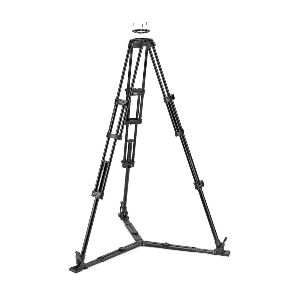 MANFROTTO Alu Twin GS Tripod 100/75mm