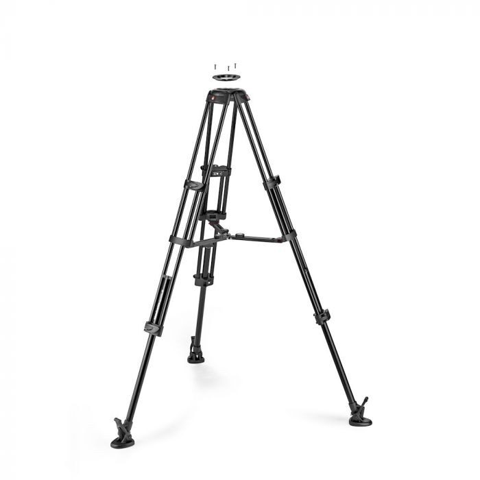 MANFROTTO Alu Twin MS Tripod 100/75mm