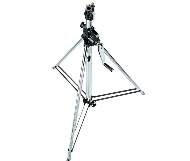 MANFROTTO WIND-UP LEVLEG BLACK ZINC