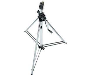 MANFROTTO WIND-UP LEVLEG BLACK ZINC