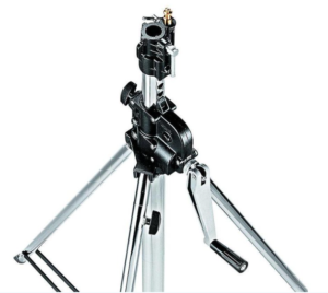 MANFROTTO WIND-UP LEVLEG BLACK ZINC
