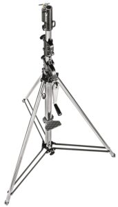 MANFROTTO Wind-Up Stand with Safety Release Cable, Chrome Steel