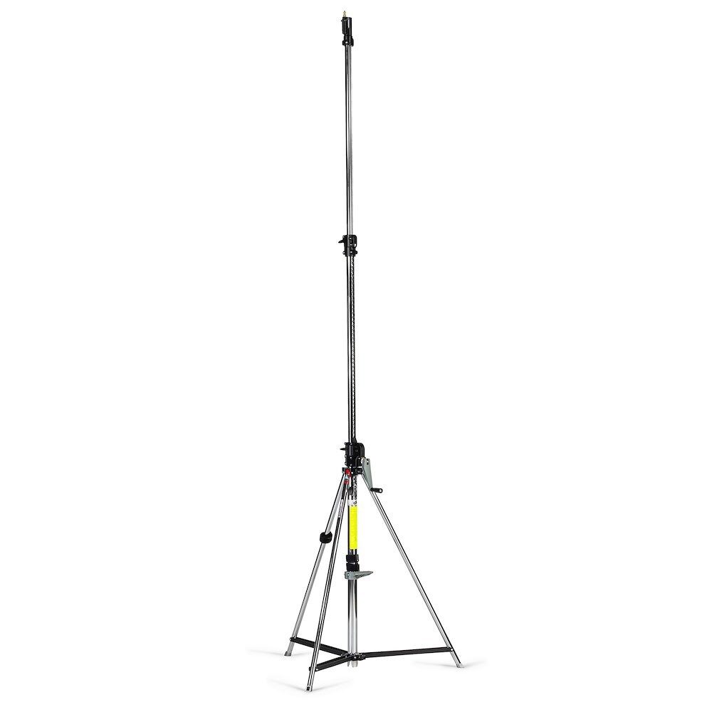 MANFROTTO Wind-Up Stand with Safety Release Cable, Chrome Steel