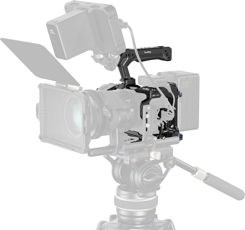 SMALLRIG 6381 HawkLock Quick Release Cage Kit with V-Mount Battery Plate for Canon EOS R6 V